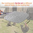 thumbnail image 5 of Dongyi Nesting Box Pads for Chicken Coop, Washable & Reusable Nest Box Liners, 8-Pack with Soft Sponge Hen Laying Pads, 5 of 9