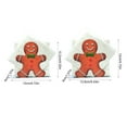 thumbnail image 5 of Shoreew Iron Gingerbread Man Napkin Holder Holiday Themed Design Iron Napkin Stand Paper Towel Storage Holder, 5 of 7