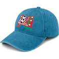 thumbnail image 2 of Cup26 Hats USA CAN MEX 26 Host Country Soccer Football Supporters Cap Blue, 2 of 7