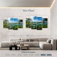 thumbnail image 4 of Elephant Stock Hana Black Sand Beach Wall Art - Horizontal Multi Panel Canvas - Living Room Wall Decor - Beach Multi Panel - Blue And Green Decor - 84" x 54", 4 of 8
