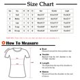 thumbnail image 3 of Tops de encaje básicos con estampado casual de manga corta con cuello en V delgado para mujer Fridja hjk4957, 3 of 5