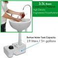 thumbnail image 4 of SereneLife Relax AZSLCASN18 Portable Sink White, 4 of 6