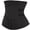 Black（1 Velcro), variant on SHAPERIN Women's Neoprene Underbust Corset Waist Training Trainer Cincher Sport Girdle Trimmer Belt