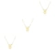 thumbnail image 2 of Collar del zodiaco Tauro oro Jumpingount Ins con cadena de joyería colgante antioxidante, 2 of 6