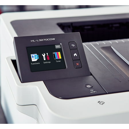 Brother - HL-L3270CDW Wireless Color Laser Printer - White