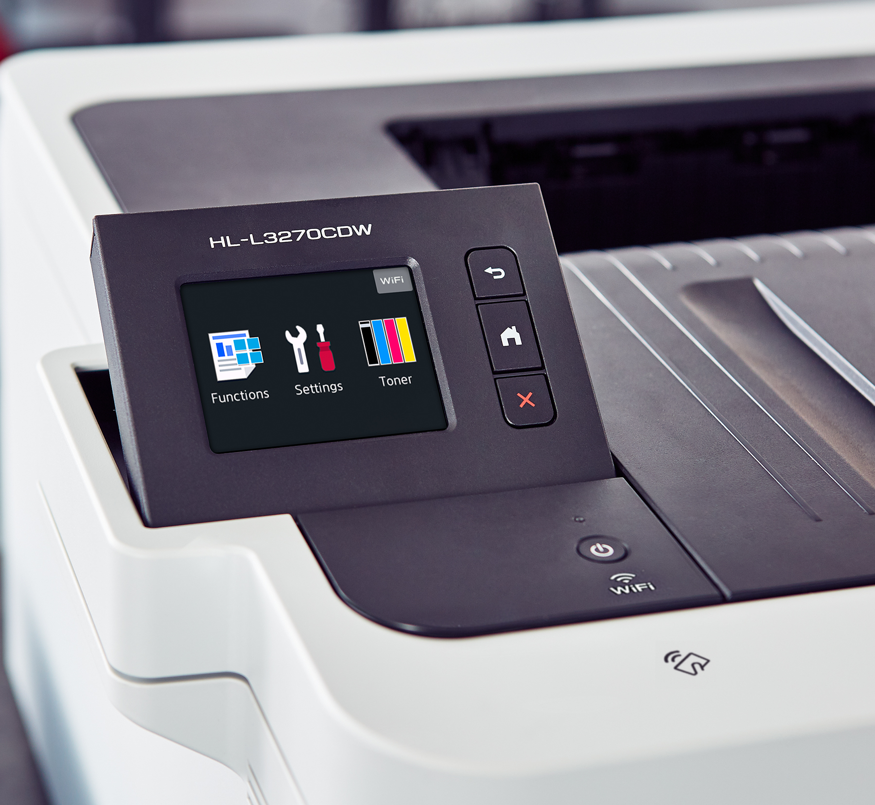 Brother HL-L3270CDW Compact Digital Color Printer Providing Laser Quality Results with NFC, Wireless and Duplex Printing - image 5 of 9