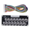 thumbnail image 1 of Battery Equalizer, High Accuracy Battery Balancing Board ABS Housing Maximum Balance Current 1.2A  For Circuit Maintenance 17s, 1 of 8