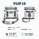 thumbnail image 4 of Nevera portátil YETI Hopper Flip 12 Charcoal, 4 of 6