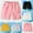White, variant on XMMSWDLA Exercise Shorts for Girls Kids Boys Girls Cotton Shorts for Summer Casual Athletic Running Jogger with Side Pockets Black Casual Shorts‌