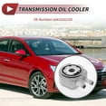 thumbnail image 3 of Unique Bargains Engine Oil Cooler No.264102G100 Transmission Oil Cooler for Hyundai Santa Fe 10-12 Aluminum Alloy 1 Pc, 3 of 7
