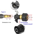 thumbnail image 4 of Pressure Washer Outlet Hose Connector Converter for Karcher K-Series Car Washer Water Cleaning Hose, 4 of 4