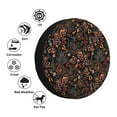 thumbnail image 5 of Easygdp Floral Automobile Tire Dust Cover, 14-17in Spare Tire Cover Universal Fit for Trailer, Car, Truck, SUV, Jeep - 14 inch, 5 of 9
