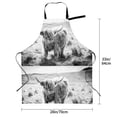 thumbnail image 5 of Picia Yak Waterproof Apron for Unisex Adult - Adjustable Bib Apron with Pockets, Ideal for Cooking, Gardening, Painting, and Household Chores, 5 of 9