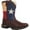Brown, Texas Flag, variant on Kid's Durango 8" Square Toe Western Boots BROWN 12 M