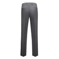 thumbnail image 6 of 3 Piece Suit Men Slim Fit Men's Suits Double Breasted Suits for Men Blazer Solid Wedding Party Suit + Vest + Pants Suit, 6 of 8