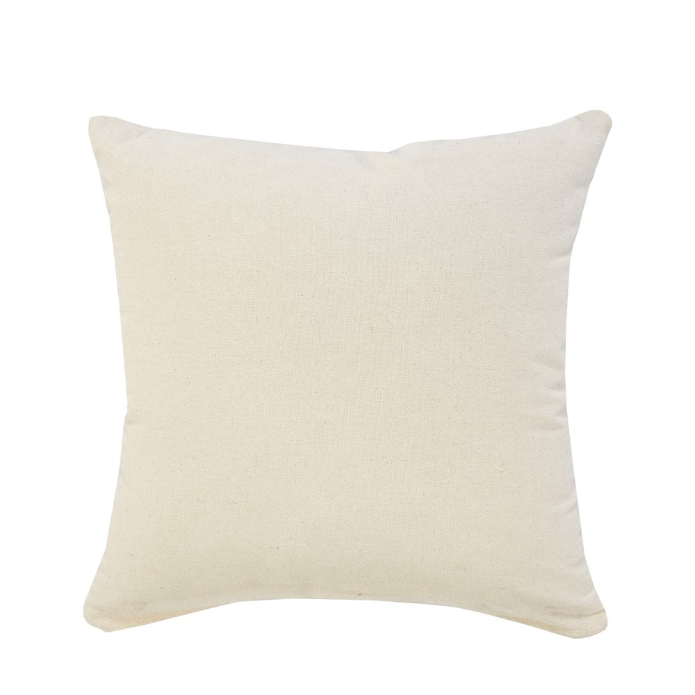 Harlow Hill Insignia Blue Striped Contemporary Cotton Throw Pillow Cover, 20" x 20"