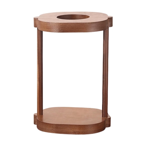 Soporte para gotero de café, soporte para gotero de café, estación de accesorios para cafetería, soporte de madera para verter Estilo A