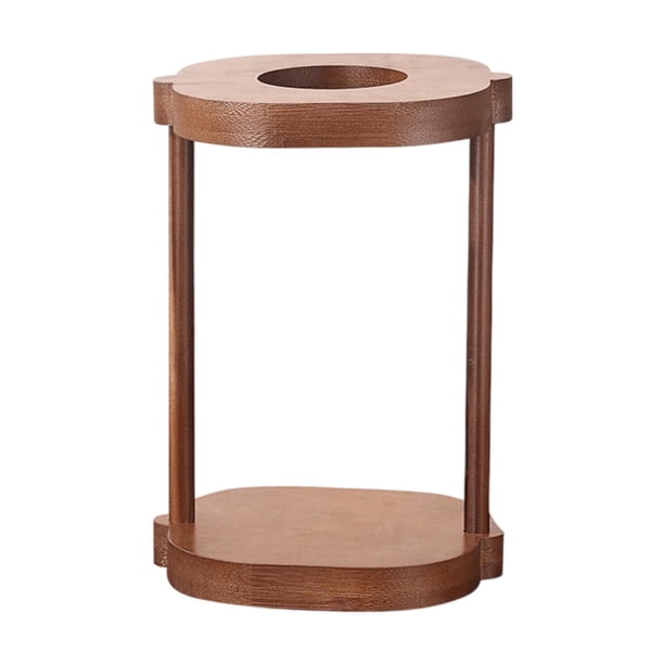 Soporte para gotero de café, soporte para gotero de café, estación de accesorios para cafetería, soporte de madera para verter Estilo A