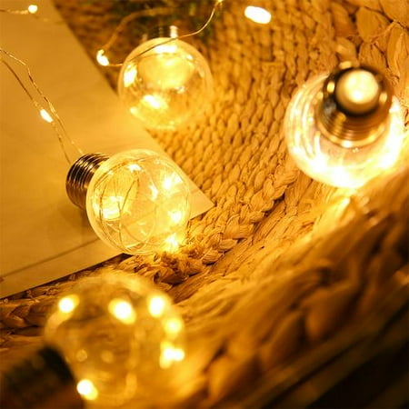 Outdoor Lights Led Bulb String 8 Lighting Modes Outdoor Lights Led Bulb String 8 Lighting Modes Solar Powered Starry Fairy