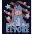 thumbnail image 2 of Girl's Winnie the Pooh Star-Spangled Eeyore  Graphic Tee Navy Blue Large, 2 of 4