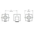 thumbnail image 2 of Speakman SB-2552-BBZ Lura Wall-Mounted Faucet, Brushed Bronze, 2 of 2
