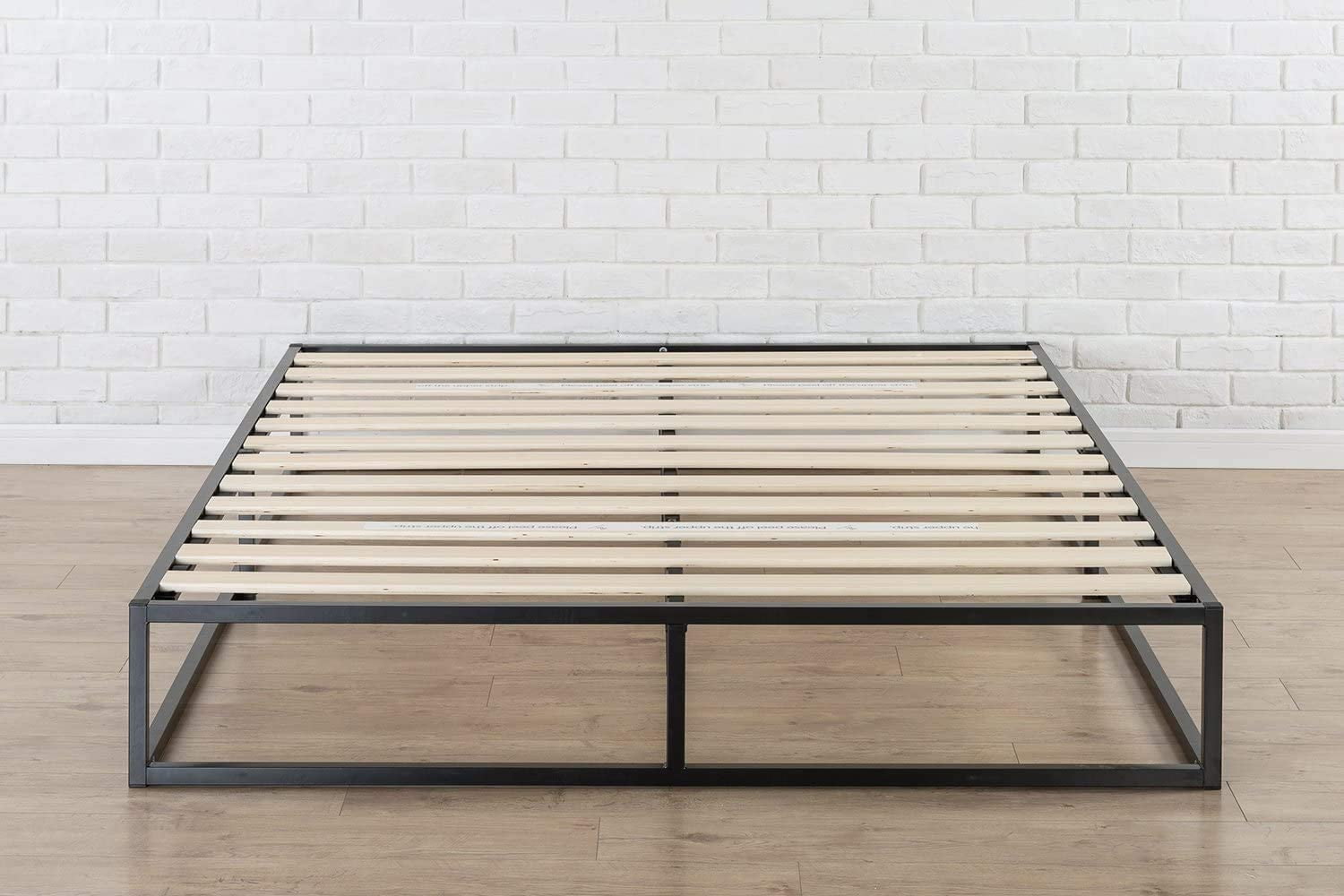 Photo 1 of **FULL SIZE** 
**PREVIOUSLY USED AND MISSING HARDWARE**
Zinus Joseph Metal Platforma Bed Frame, 10-Inches - Full