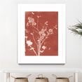 thumbnail image 2 of Giant Art 30x40 Enchanted Fall Cyanotype VI Matted and Framed in Red, 2 of 3