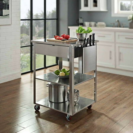 Crosley Furniture Culinary Prep Kitchen Cart