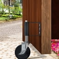 thumbnail image 2 of ILLUVA Rubber 4 in Swivel Wheel Caster, Black, 2.69 lbs, 2 of 5