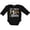 AB-Black, variant on Inktastic Yes, This is My 1st Rodeo Cowboy Hat and Lasso Boys or Girls Long Sleeve Baby Bodysuit