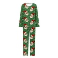 thumbnail image 5 of Fewfanhot Christmas Pajamas Long Sleeve Button Down Pjs Sets 2 Piece Loungewear Christmas Sleepwear, 5 of 6