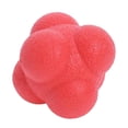 thumbnail image 1 of Coordination Reflex Agility Hexagonal Tennis Fitness Reaction Ball Rojo Sunnimix Rebotar bolas de reacción, 1 of 8