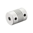 thumbnail image 6 of 4mm to 5mm Aluminum Alloy Shaft Coupling Flexible Coupler Motor Connector Joint L25xD19 2pcs, 6 of 6