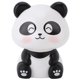 thumbnail image 1 of Figura De Panda Con Energía Solar, Riqueza De La Suerte Que Acoge Con La Escultura De Animales Con Asiento De Adornos Para El Automóvil De Escritorio, Panel De Recepción De, 1 of 7