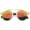 Silver-Black / Magenta Mirror, variant on sunglassLA Unisex Modern Fashion Metal Double Bridge Mirror Lens Pantos Aviator Sunglasses (Silver-Black / Green Mirror) - 50mm