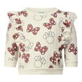 thumbnail image 3 of Disney Clothes Baby Girls Printed Fleece Sweatshirt and Pants Set – Minnie Mouse, Marie, Stitch, Pooh & Toy Story Outfit Set (12M–24M), 3 of 7