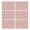 Romantic Red Love, variant on 6 Pieces Place Mat Linen Non Slip Table Placemats Irish Green Clover Shamrock Placemats for Party Kitchen Dining Decoration