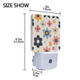 thumbnail image 4 of Yayeee LED Plug in Night Light for The Home with Auto Dusk to Dawn Light Sensors, 2 Pack, Beige Retro Flower, 4 of 6