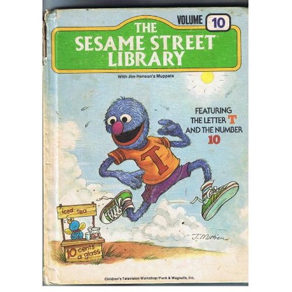Pre-Owned the sesame street library with jim henson's muppets vol 10, 9780834300187, 0834300184, Hardcover, 1st Edition edition