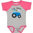 thumbnail image 3 of Inktastic Farmer Tractor Little Bro Boys Baby Bodysuit, 3 of 5