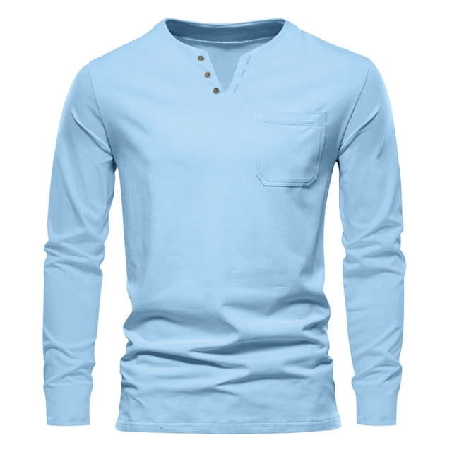 Blusa y camisa de manga larga con cuello vuelto para hombre, camisa formal de manga corta con solapa de color y estampado, blusa y camisa de manga larga con cuello vuelto y varios botones para hombre.