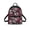 Sugar Skull Rose Pattern, variant on Eheartsgir Neon Psychedelic Mushroom & Snail Pattern Small Backpack, Front Pocket Polyester Mini Backpack for Travel Hiking, Zipper Closure Travel Back Pack