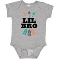 thumbnail image 3 of Inktastic Lil Bro Boys Native Arrow Brother Boys Baby Bodysuit, 3 of 5
