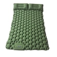 thumbnail image 1 of Double Sleeping Mat Camping Sleeping Mat for 2 People Ultralight Outdoor Sleeping Mat with Foot Pressure Pump, Extra Thick Inflatable Durable Self-Inflating Mattress with Pillow, 1 of 6