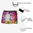 thumbnail image 3 of Balery Colorful Tie Dye Stained Glass 3 Calzoncillos bóxer para hombre, ropa interior de algodón suave y transpirable con cinturilla de nailon-XX-Large, 3 of 5