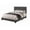 Charcoal, variant on Boyd Upholstered Full Panel Bed Ivory