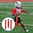 thumbnail image 4 of 24 Player Adjustable Sliding Flag Football Set, 3 Flags Per Belt, 72 Flags Total for for Kids Adults Players, 4 of 5