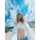 thumbnail image 4 of Gafas de Sol FEISEDY Sin Montura Y2K Futuristas Envolventes B2927, 4 of 8