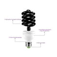 thumbnail image 7 of SPRING PARK Insect Trap Light 220V Decorative Bulbs Metal Spiral UV Ultraviolet Fluorescent Light for Attracting Insects, 7 of 7