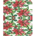 thumbnail image 3 of WOOR Christmas Poinsettia Magnetic Magnetic Mailbox Cover Standard Size for Garden Yard Outdoor Decorations-18 x 20.8", 3 of 5
